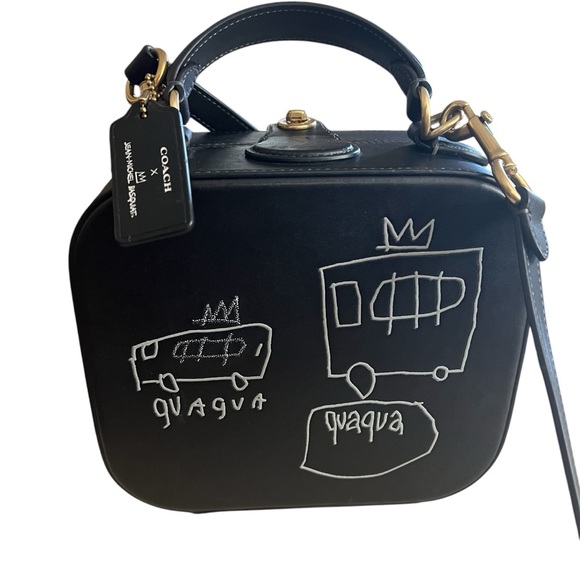 Coach X Jean Michel Basquiat Square Bag - Picture 7 of 15